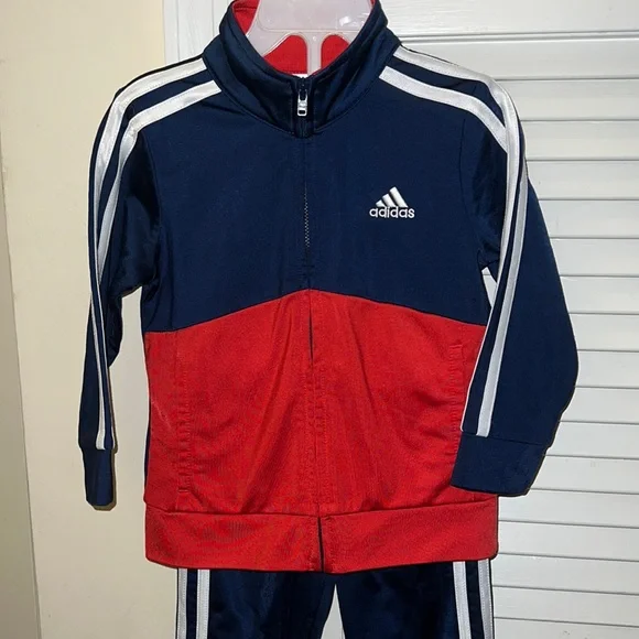 Adidas 2 piece color block tricot track set
2T - Picture 5 of 6